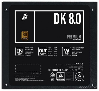 DK Premium 800W PS-800AX