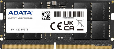 32ГБ DDR5 SODIMM 5600 МГц AD5S560032G-S
