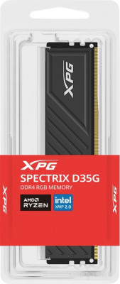 XPG Spectrix D35G RGB 8ГБ DDR4 3600 МГц AX4U36008G18I-SBKD35G