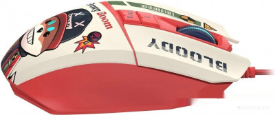 Bloody W63 Max Proxy Boom (бежевый/красный)