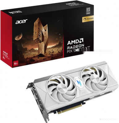 Nitro Radeon RX 9060 XT White OC 8GB DP.Z4UWW.P02