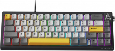 AK650 Wired (серый/белый/желтый, Ajazz Bright Moon)