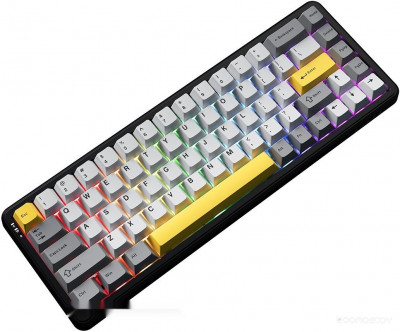 AK680 Max (8+1K) (черный/серый/желтый)