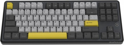 AK870 Without Screen (черный/серый/желтый, Ajazz Gift)
