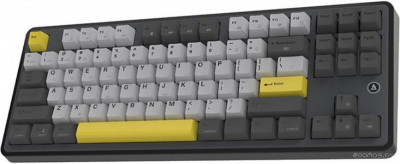 AK870 Without Screen (черный/серый/желтый, Ajazz Gift)