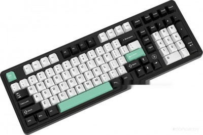 AK980 V2 (черный/белый/бирюзовый, Ajazz Flying Fish)