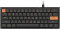 NKL61 (черный/оранжевый, Low Profile Switch)