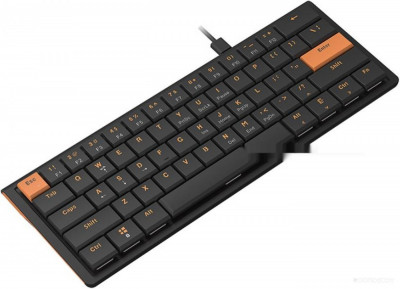 NKL61 (черный/оранжевый, Low Profile Switch)