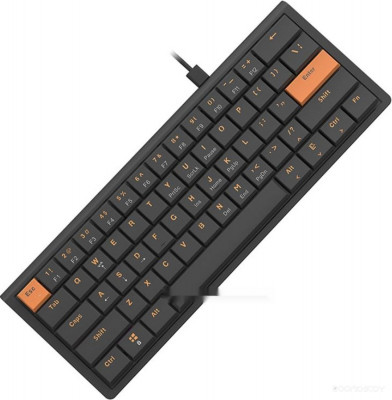 NKL61 (черный/оранжевый, Low Profile Switch)
