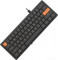 NKL61 (черный/оранжевый, Low Profile Switch)