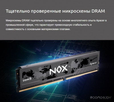 NOX 2x16ГБ DDR5 5600 МГц AH5U32G56C522MWAA-2
