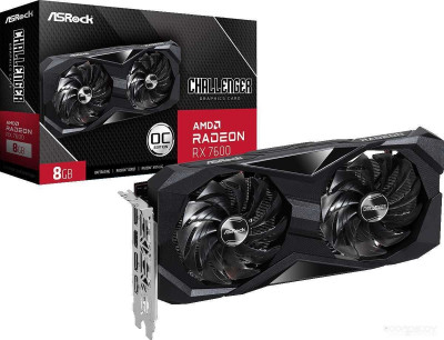 Radeon RX 7600 Challenger 8GB OC RX 7600 CL 8GO