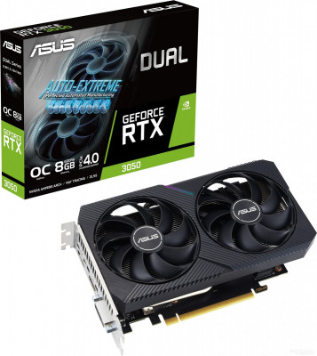 Dual GeForce RTX 3050 V2 OC Edition 8GB GDDR6 DUAL-RTX3050-O8G-V2
