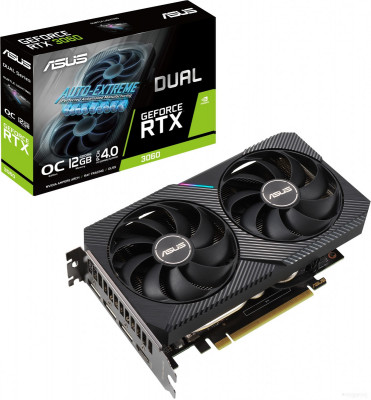 Dual GeForce RTX 3060 V2 OC 12GB GDDR6 DUAL-RTX3060-O12G-V2