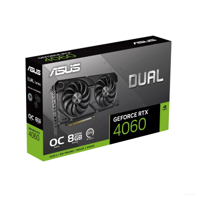 Dual GeForce RTX 4060 EVO OC Edition 8GB GDDR6 DUAL-RTX4060-O8G-EVO