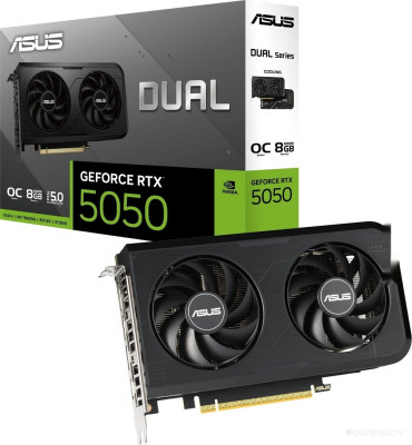 Dual GeForce RTX 5050 8GB GDDR6 OC Edition DUAL-RTX5050-O8G