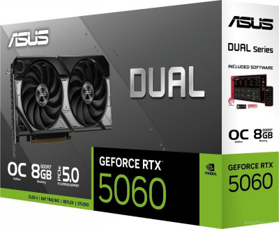 Dual GeForce RTX 5060 8GB GDDR7 Edition DUAL-RTX5060-O8G