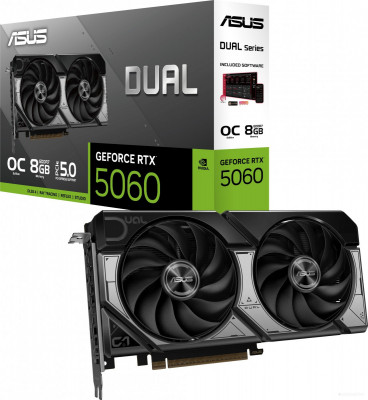 Dual GeForce RTX 5060 8GB GDDR7 Edition DUAL-RTX5060-O8G