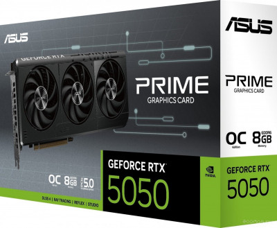 Prime GeForce RTX 5050 8GB GDDR6 OC Edition PRIME-RTX5050-O8G