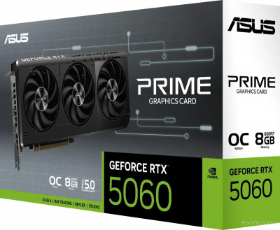 Prime GeForce RTX 5060 8GB GDDR7 OC Edition PRIME-RTX5060-O8G