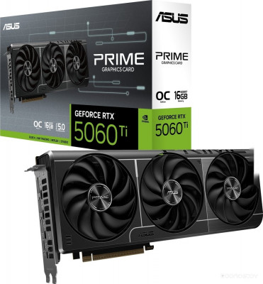 Prime GeForce RTX 5060 Ti 16GB GDDR7 OC Edition PRIME-RTX5060TI-O16G