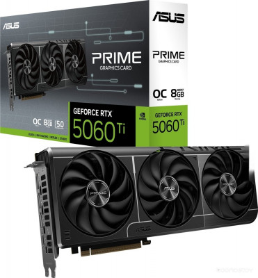 Prime GeForce RTX 5060 Ti 8GB GDDR7 OC Edition PRIME-RTX5060TI-O8G