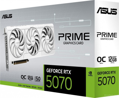 Prime GeForce RTX 5070 White OC Edition PRIME-RTX5070-O12G-WHITE