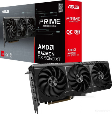 Prime Radeon RX 9060 XT OC Edition 8GB GDDR6 PRIME-RX9060XT-O8G