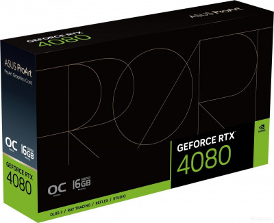 ProArt GeForce RTX 4080 16GB OC Edition GDDR6X PROART-RTX4080-O16G