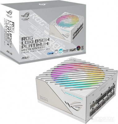 ROG Loki SFX-L 850W Platinum White Edition ROG-LOKI-850P- WHITE-SFX-L-GAMING
