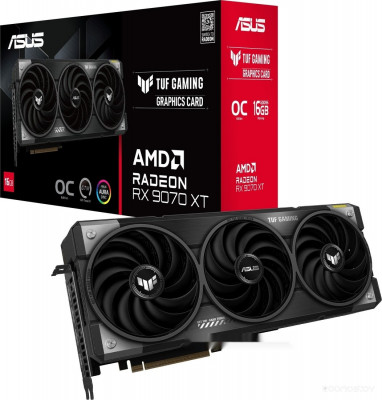 TUF Gaming Radeon RX 9070 XT OC Edition 16GB GDDR6 TUF-RX9070XT-O16G-GAMING