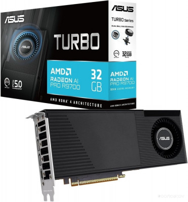 Turbo Radeon AI Pro R9700 32GB TURBO-AI-PRO-R9700-32G