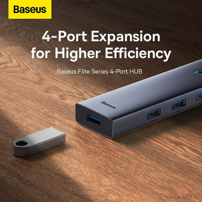 Flite Series 4-Port USB-C Hub B0005280A813-03