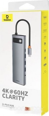 Metal Gleam Series 11-Port Hub B00030709811-00