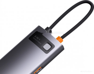 Metal Gleam Series 4-Port USB-A Hub WKWG070013