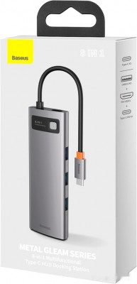 Metal Gleam Series 8-in-1 Type-C CAHUB-CV0G