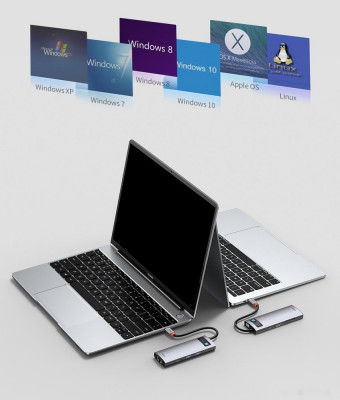 Metal Gleam Series 8-in-1 Type-C CAHUB-CV0G