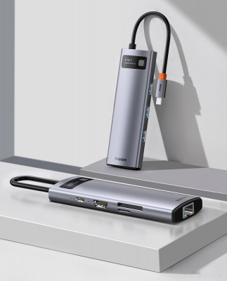 Metal Gleam Series 8-in-1 Type-C CAHUB-CV0G