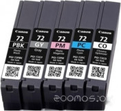 PGI-72 PBK/GY/PM/PC/CO Multi Pack 6403B007