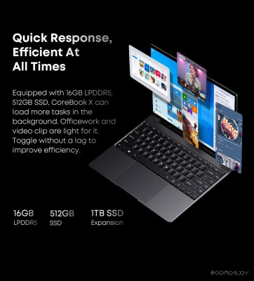 CoreBook X 2023 i3 16GB+512GB