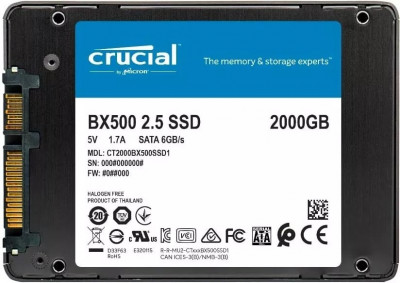 BX500 2TB CT2000BX500SSD1
