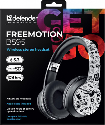FreeMotion B595 (черный/белый)