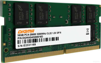 16ГБ DDR4 SODIMM 3200 МГц DGMAS43200016D