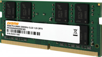16ГБ DDR4 SODIMM 3200 МГц DGMAS43200016D