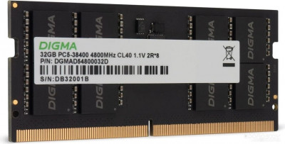 16ГБ DDR5 SODIMM 4800 МГц DGMAS54800016S