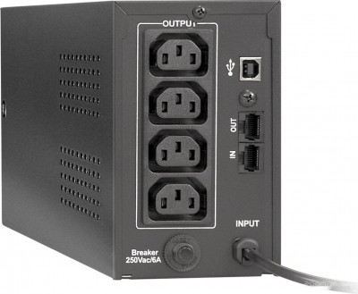 Power Back BNB-650.LED.AVR.C13.RJ.USB