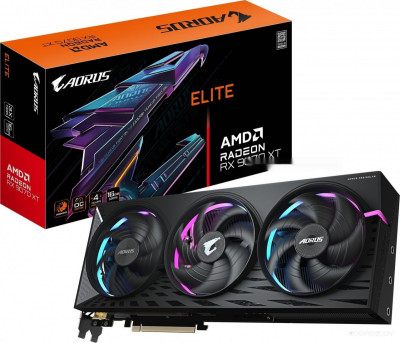 AORUS Radeon RX 9070 XT ELITE 16G GV-R9070XTAORUS E-16GD
