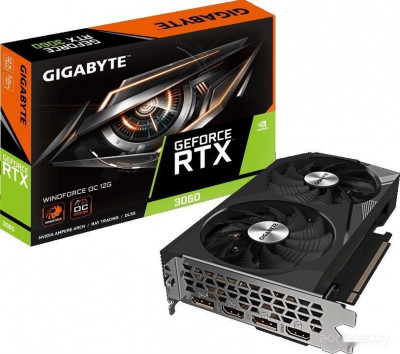 GeForce RTX 3060 Windforce OC 12G GV-N3060WF2OC-12GD (rev. 2.0)
