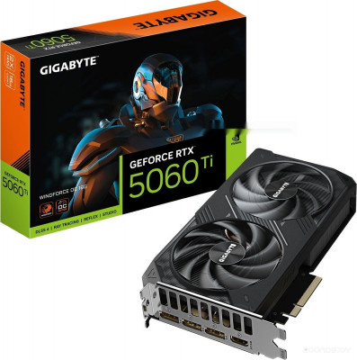 GeForce RTX 5060 Ti Windforce OC 16G GV-N506TWF2OC-16GD