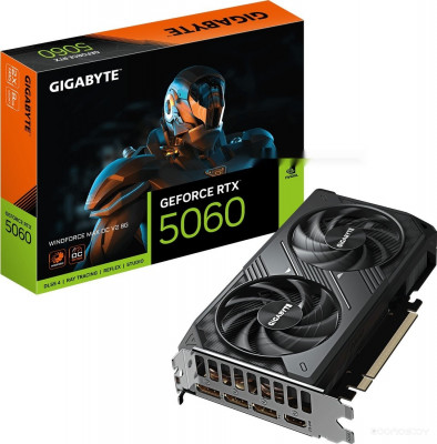 GeForce RTX 5060 Windforce Max OC V2 8G GV-N5060WF2MAX OCV2-8GD